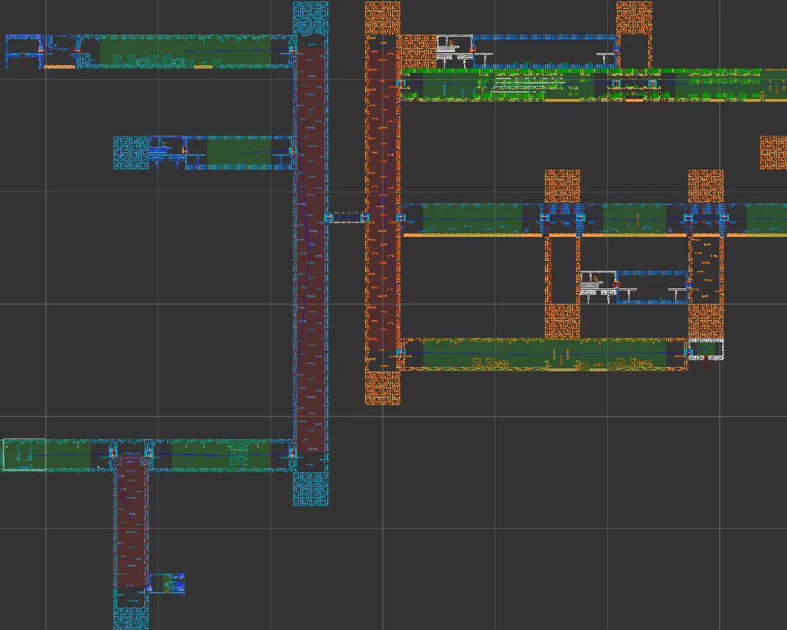 Tool in use to recreate NES Metroid